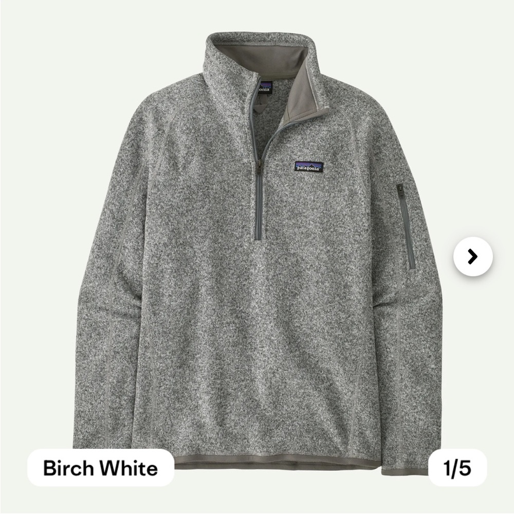 Patagonia ‘Better Sweater’ 1/4- Zip Fleece Pullover